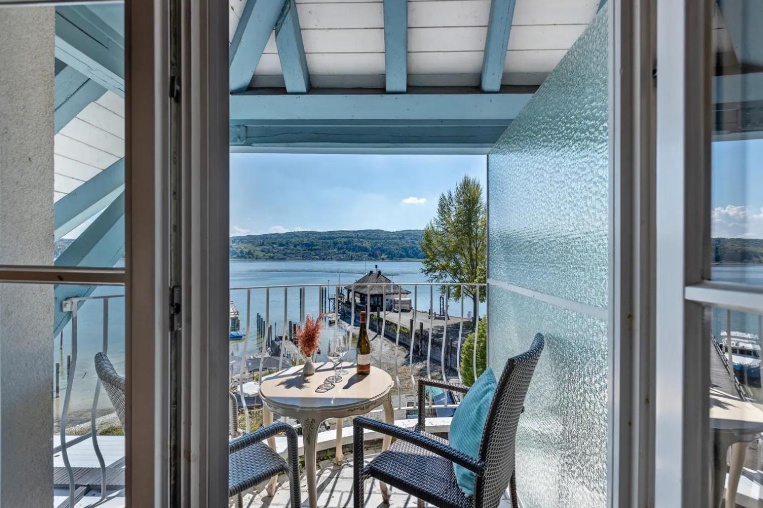 See-Hotel Seeschau - Direkt Am Bodenseeufer Reichenau Εξωτερικό φωτογραφία