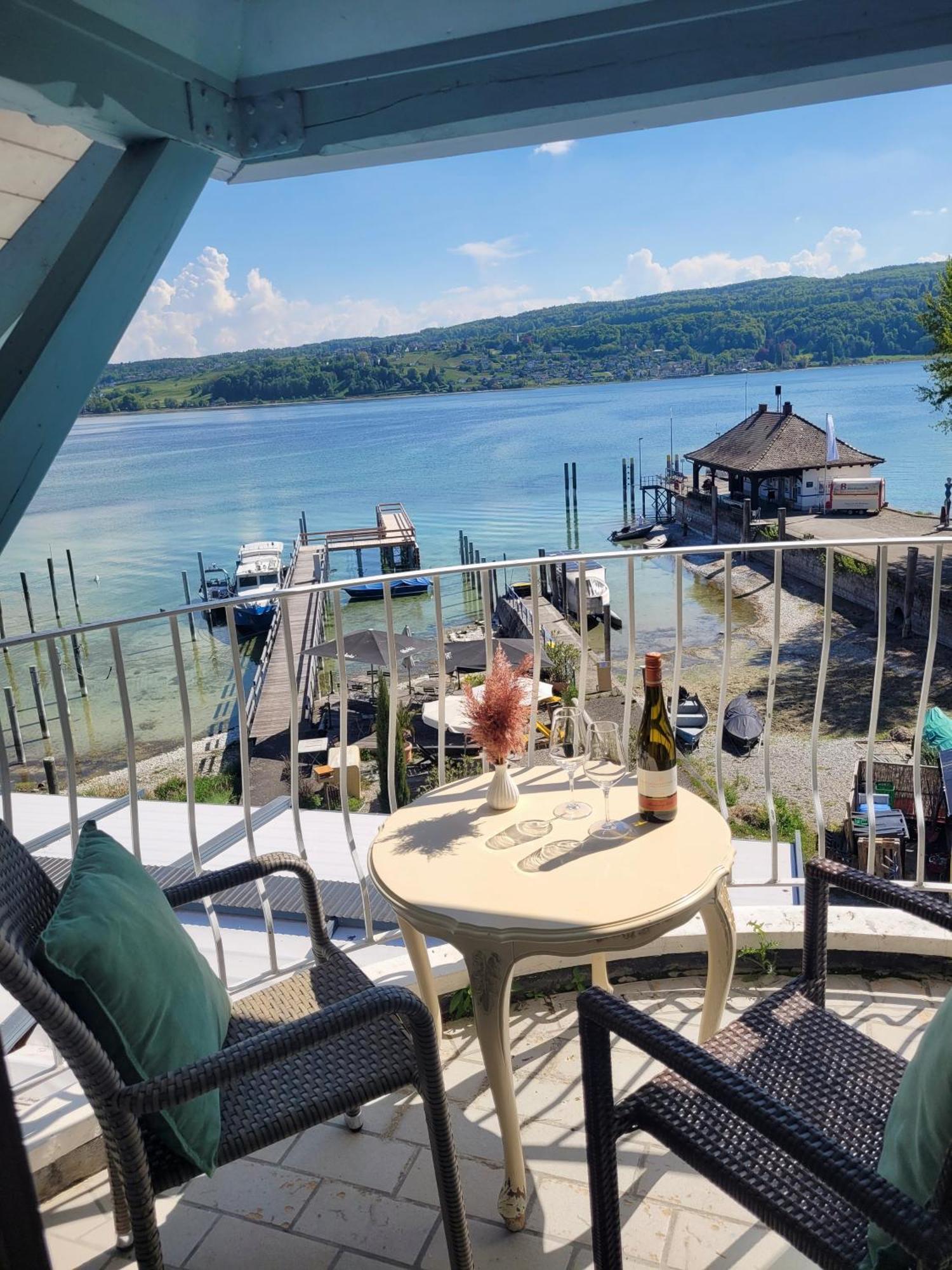 See-Hotel Seeschau - Direkt Am Bodenseeufer Reichenau Εξωτερικό φωτογραφία